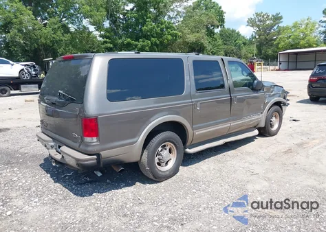 2002 Ford Excursion Limited z USA, uszkodzony, nr VIN 1FMNU42F22EA14602